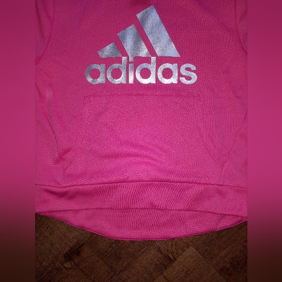 Girls NEW. Adidas Hoodie. Size M 10/12 - Picture 3 of 7